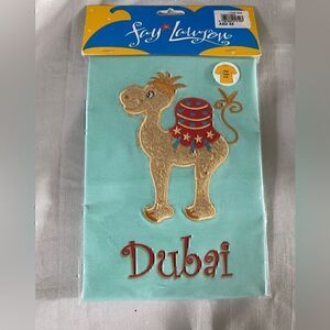 Fay Lawson Dubai  Fluffy Camel T-Shirt Kids Souvenir size 9 10